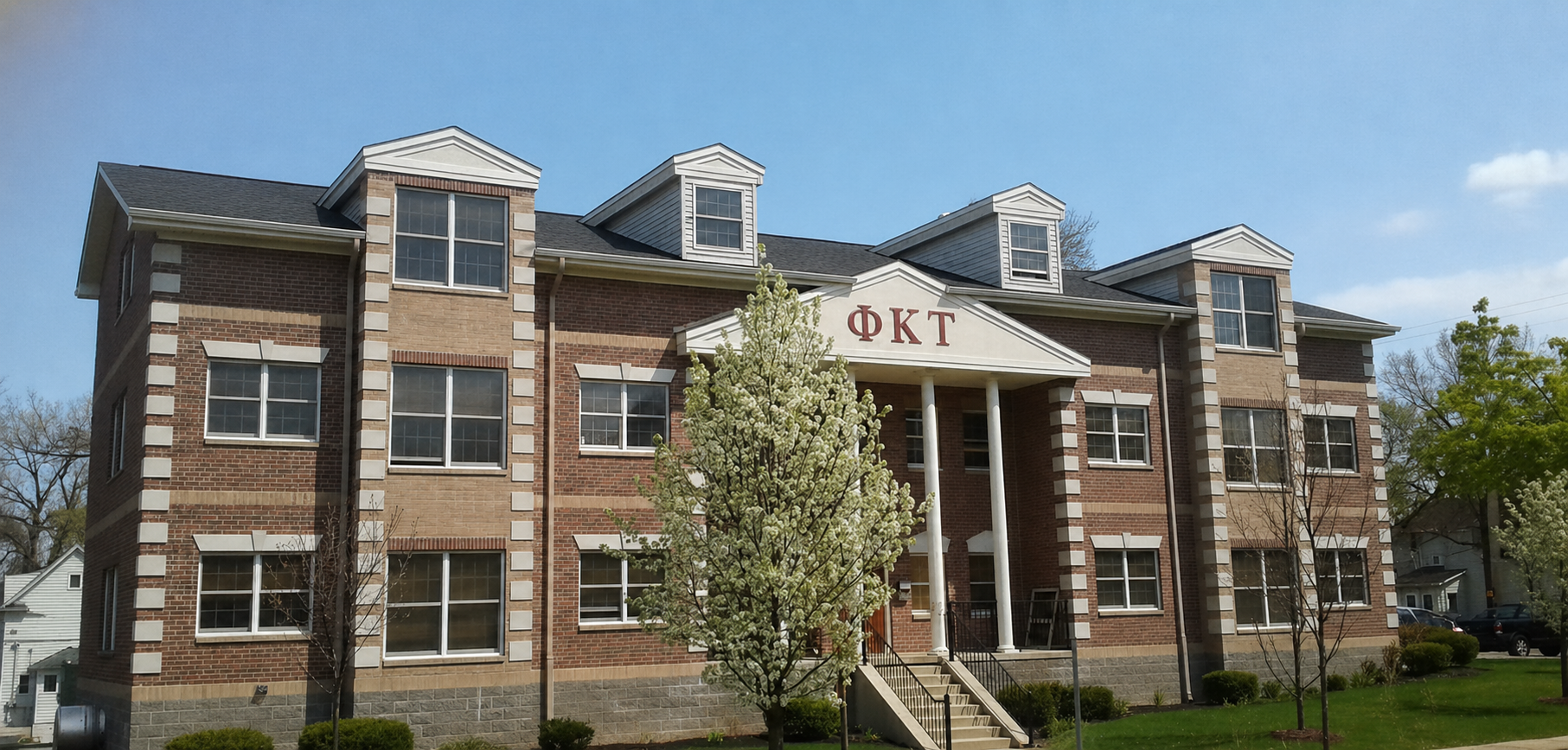 Phi Kappa Tau house at 416 N Chauncey Ave